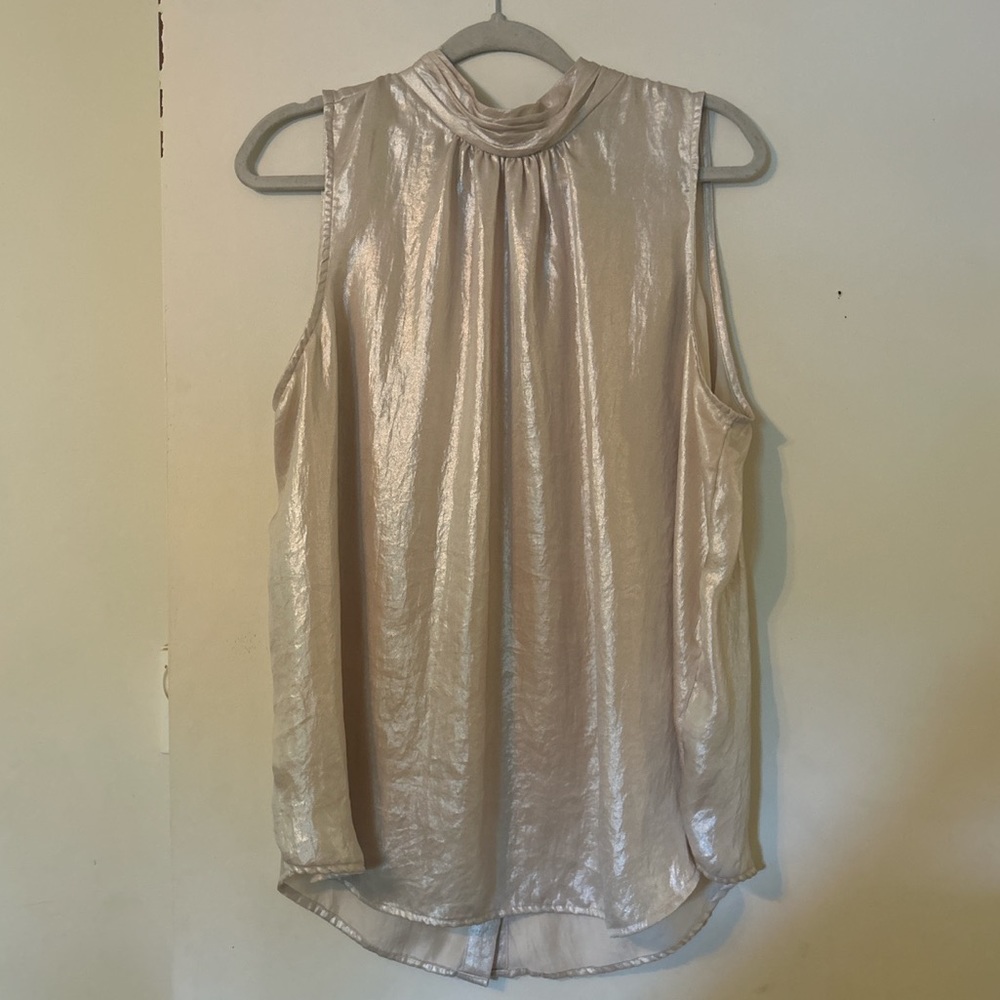 Shimmery tank top